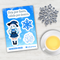 Lámina de Pegatinas Invernales Azura